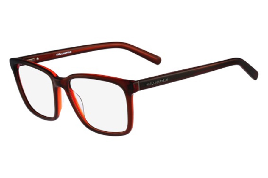 Karl Lagerfeld Designer Eyewear Optical Frame Model Brown Brick KL885 054