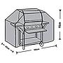 Outdoor Bbq Waterproof Cover For Grill 145X65X115Cm