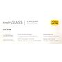 OtterBox Amplify Glass with Glare Guard X10 for iPhone 13/13Pro/14/14Pro p/n 77-85783 New